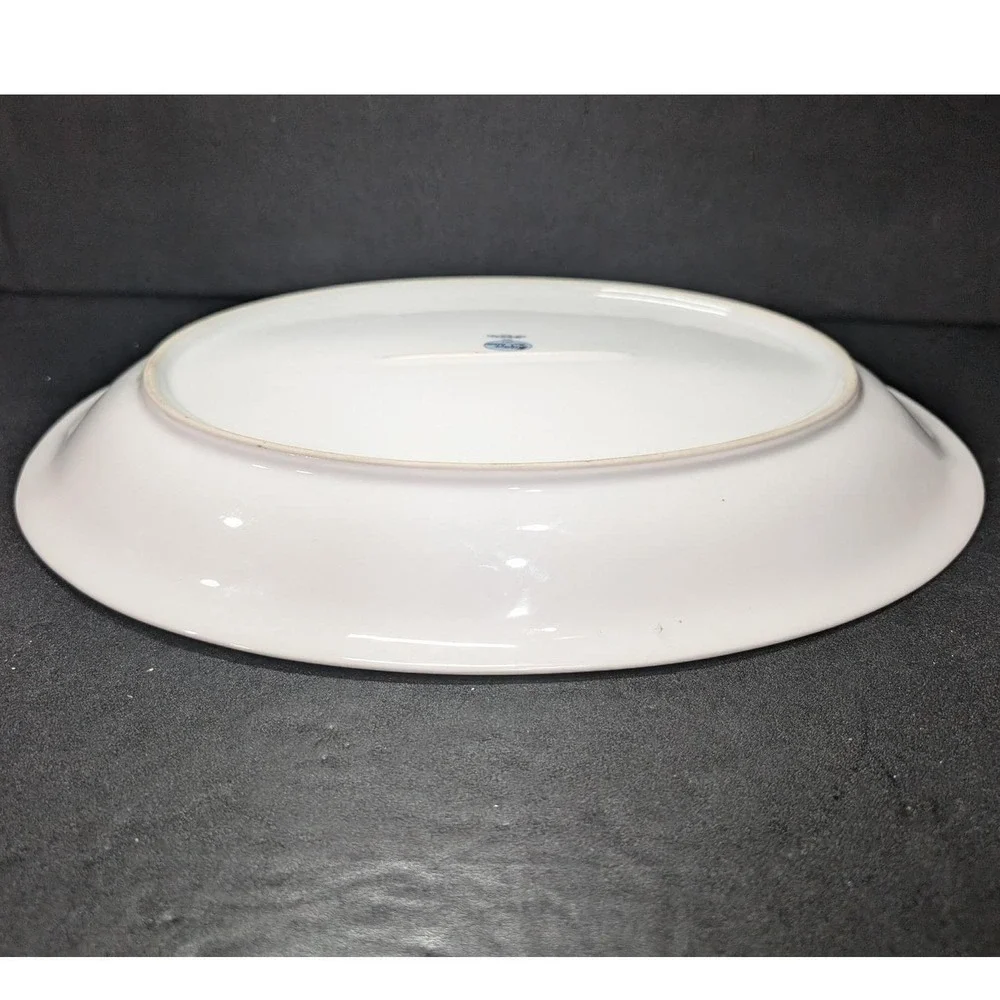 Mikasa‎ Edna Oval Serving Platter, Vintage Fine China, Replacement Dinnerware